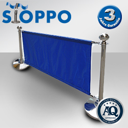 Caf� Absperrung