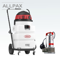 Pumpsauger, Industriesauger mit Tauchpumpe 