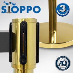 Abgrenzungsst�nder Gurtzugband GOLD 