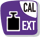 Justierprogramm (CAL): Zum Einstellen der Genauigkeit. Externes Justiergewicht notwendig.