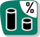 Prozentbestimmung(%): z.B. um wieviel % das Gewicht abgenommen hat.