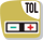 W�gen mit Toleranzbereich(TOL): Checkweighing: Eingabe eines unteren/oberen Grenzwertes.