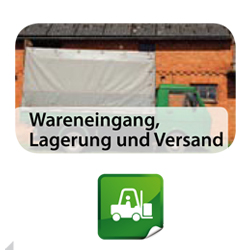 Wareneingang, Lagerung, Versand